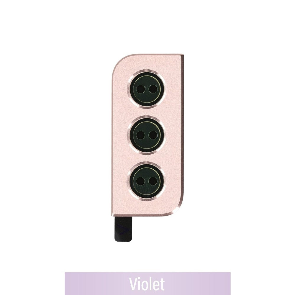 Rear Camera Lens Back Glass Cover for Samsung Galaxy S21 Plus G996B GH98-46213B (Gold)-Violet Rear Camera Lens Back Glass Cover for Samsung Galaxy S21 Plus G996B GH98-46213B (Gold)-Violet
